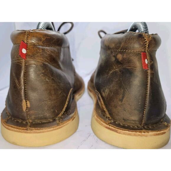 OLIBERTE Chukka Leather Lace-up Boots Men's Size 40 EU/US 7 - Picture 7 of 16